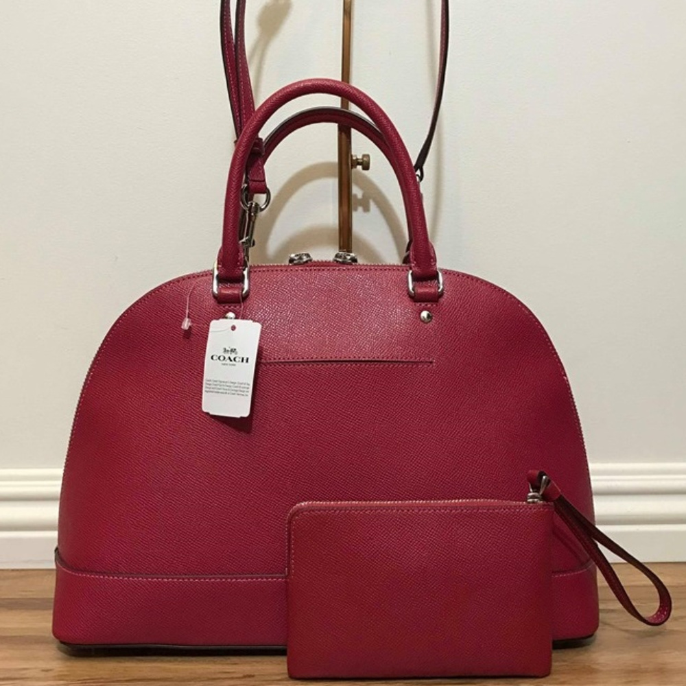 🌶Coach Crossgrain Leather Purse & Wristlet🌶 - Picture 2 of 13